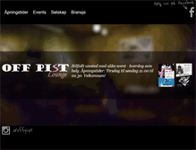 Tablet Screenshot of off-pist.no